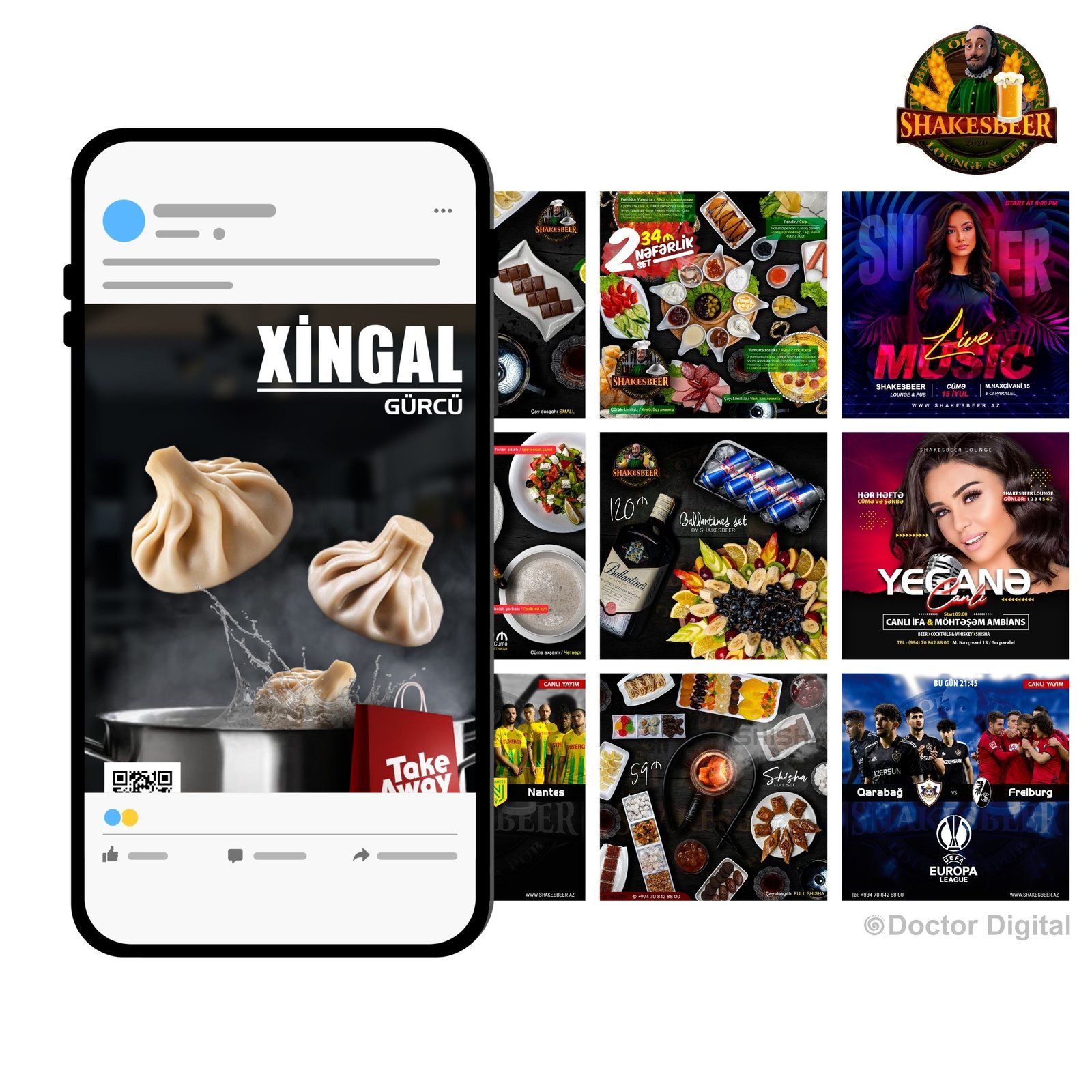Pub ve Restoran SMM xidmeti Baku